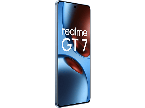 Móvil - realme GT7, Azul, 512 GB, 12 GB RAM, 6.78" LTPO 2.5D, Dimensity 9400e Chipset, 7000 mAh, IP69
