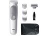 Afeitadora corporal - Braun BodyGroomer Series 5 BG5550, +4 accesorios de rasurado, Afeita Y Recorta, Wet&Dry, Gris