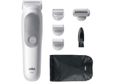 Afeitadora corporal - Braun BodyGroomer Series 5 BG5550, +4 accesorios de rasurado, Afeita Y Recorta, Wet&Dry, Gris