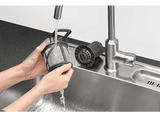 Lavavajillas - AEG FFB75717PM, 14 servicios, 9 programas, 60 cm, Tercera bandeja, AirDry, Inox Antihuellas