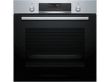 Horno - Bosch HBG579ES3, Serie 6, Multifunción, Pirolítico y Asistente de limpieza con agua, 71 l, 60 cm,  HotAir 3D, Función Air Fry, Inox