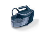Centro de planchado - Philips PSG6023/20, OptimalTEMP, Sin Quemaduras, ProVelocity, 2400 W, 6,5 bar, 500 g/min, SteamGlide Plus, 1,8 L, Azul OscurO