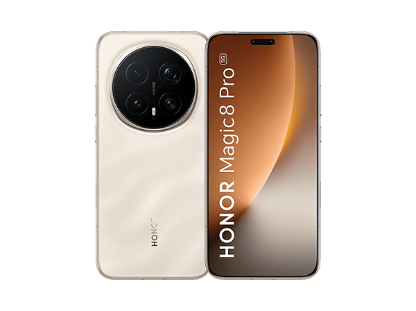 Móvil - Honor Magic8 Pro, Gold, 512 GB, 12 GB RAM, 6.71" OLED, Qualcomm® Snapdragon® 8 Elite 5 (3nm), 6270mAh