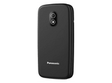 Móvil - Panasonic KX-TU410, Negro, 1000 mAh, Compatible con Audífonos, Pantalla TFT Color, Teclas Separas Gran Tamaño con Iluminación, Cámara 0.08MP