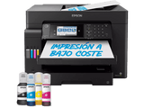 Impresora tinta - Epson EcoTank ET-16605, Fax, Pantalla táctil LCD, A3, Wi-Fi, Negro