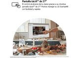 TV LED 27 - LG 27ART10AKPL, Full-HD, Procesador Inteligente α7 4K Gen4 con IA, compatible con HDR10. Smart TV webOS 6.0, Beige