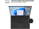 Portátil - LG 17Z90S-G.AD7BB, 17 WQXGA, Intel® Core™ Evo™ Ultra 7-155H, 32 GB, 2 TB SSD, Arc™ GPU, Windows 11 Home (64 Bit)