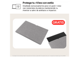 Monitor - LG 17MT70, 17 WQXGA, 60 Hz, 5 ms, IPS, 2x USB-C, Compatible con PC y smartphones, Gris