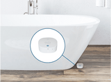Sensor de agua - Eufy T89203D1, Inalámbrico, 868 MHz, Compatible con el Sistema de Al, Blanco