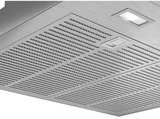 Campana decorativa - Bosch DWB67IM50, Decorativa, 720 m³/h, 3 velocidades + intensiva, 60 cm, Clase B, Inox