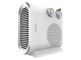 Calefactor - Cecotec ReadyWarm 2050 Max Dual White, 2000W, 2 niveles de potencia, 3 modos de funcionamiento, Hasta 20m2, Termostato regulable, Blanco