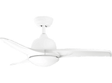 Ventilador de techo con luz - Orbegozo CP 126105, 40 W, 6 Velocidades, Sistema de ventilación reversible, Luz LED, 45 dB(A), Blanco