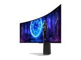 Monitor gaming - Samsung Odyssey G9 LS49DG954SUXEN, 49  DQHD, 240 Hz, 0.03 ms, OLED, FreeSync, Pantalla Curva, Altura ajustable, Plata
