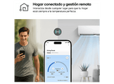 Aire acondicionado Split 1 x 1 - LG WIFIECO12.SET, 2967 fg/h, Wi-Fi, ThinQ, Blanco