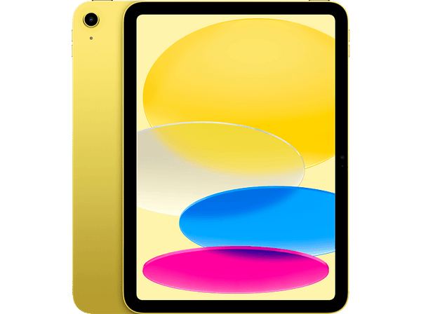 Apple iPad (2022 10ªgen), 64 GB, Amarillo, WiFi, 10.9", Retina, Chip A14 Bionic, iPadOS 18