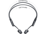 Auriculares conducción ósea - Shokz OpenRun Pro 2 Mini, Banda para el cuello, Bluetooth, 12h Autonomía, DualPitch, IP55, Negro