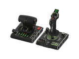 Simulador de vuelo - Turtle Beach VelocityOne Flightdeck, Flight Touch Display y HUD OLED, Personalización extrema de controles, Negro