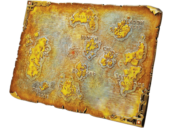 Póster - FaNaTtik World of Warcraft. Limited Edition Metal Map of Azeroth