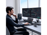 Docking station - Baseus Nomos NU I Air Spacemate 12-en-1, Pantalla 4k, Ultrarrápido 10 Gbps y 100W, Gris space