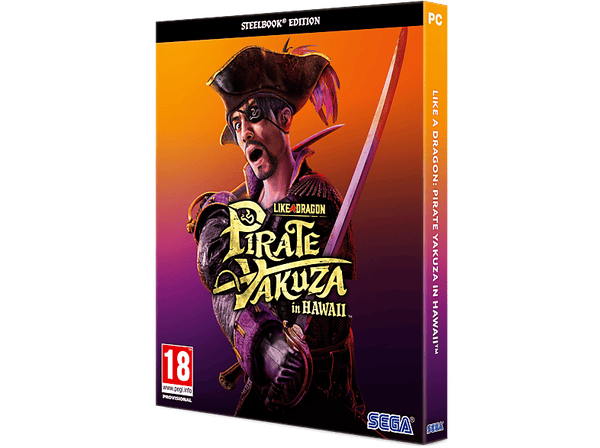 PC Like A Dragon Pirate Yakuza in Hawai Steelbook