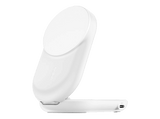 Cargador móvil inalámbrico - Belkin WIZ039kqWH, Compatible con dispositivos con tecnología Qi2 de 25 W, Carga inalámbrica, Blanco