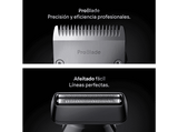 Afeitadora multifunción - Braun Recortadora todo en 1 Series 7 AIO7540, Kit De Styling 11 en 1, Lámina ProBlade, AutoSense, Wet& Dry, Azul