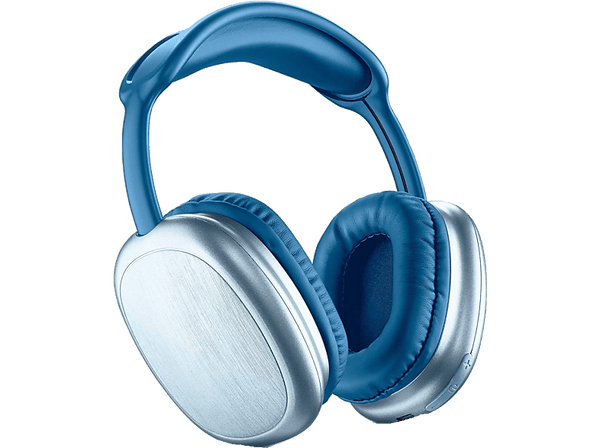 Auriculares inalámbricos - Music Sound Maxi 2, Autonomía 22h, Micrófono integrado, Tiempo carga 1.5h, Azul