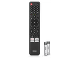 Mando a distancia - Hama 00221067, Para TV Hisense, Acceso Directo a Apps, 10m Alcance, Negro