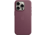 APPLE Funda de trenzado fino con MagSafe para el iPhone 15 Pro, Rojo mora