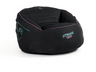 Puff gaming - Woxter Stinger, Tela hidrófuga, Doble costura seguridad, Cremallera seguridad, Múltiples compartimentos, Black & Blue