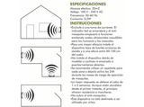 Repelente de mosquitos - Clener Antimosquitos Ultrasonidos, 220V, Blanco