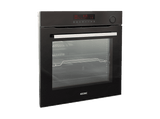 Horno - KOENIC KBO 611-1 B A1, 77 l, Anchura 59.5 cm, Grill, Función de aire caliente y descongelación, Negro