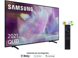 TV QLED 55 - Samsung QE55Q60AAUXXC, UHD 4K, Smart TV, HDR10+, Tizen, Motion Xcelerator, Negro