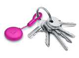 Localizador - CellularLine TRACY TAG, Con funda, Con  certificación IP65, Batería de 1 año, Ultrarresistente, Rosa