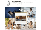 Aire acondicionado Split 1 x 1 - LG GALLERY09TV, 2236 fg/h, Wi-Fi, Gold Fin™, Freeze Cleaning, Blanco