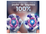 Recambio para cepillo dental - Oral-B iO Radiant White, Pack de 6 unidades, Cabezales para blanqueamiento, Blanco