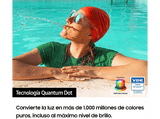 TV QLED 75 - Samsung TQ75Q64CAUXXC, UHD 4K, Quantum Processor Lite 4K, Smart TV, DVB-T2 (H.265), Negro
