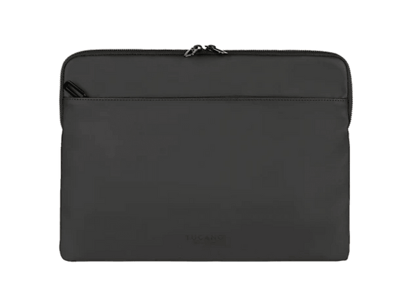 Funda portátil - Tucano Gommo Sleeve, 14", Para Portátiles de 14" o MacBook Air de 15" (2023-2024), Impermeable, Bolsillo Exterior, Negro