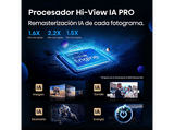 TV Mini LED 65 - Hisense 65U7Q PRO, UHD 4K, 165 Hz, Sonido 2.1.2, Quantum Dot, Sensor de Luz IA, Negro