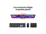 Apple Studio Display, 27, Vidrio nanotexturizado, 60 Hz, Pantalla Retina 5K, Soporte de inclinación ajustable, Plata