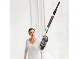 Aspirador escoba - Shark PowerPro IZ380EU, 181 W, 50 min Autonomía, Sistema antialergias Anti-Allergen Complete Seal, Plata/Azul