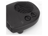 Calefactor - Jata TV63, 2000 W, 2 potencias, Ventilación, Termostato, Indicador luminoso, Negro