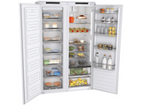 Congelador integrable - Haier HAUN518EW, 200 l, 176.9 cm, Sin panelar