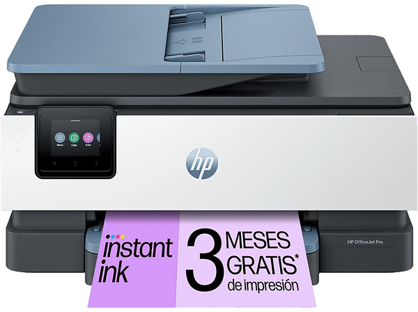 Impresora multifunción - HP Pro 8135e, Copiar, Escáner, Fax, Wi-Fi, Instant Ink, HP +, HP Smart, Gris