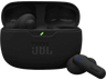 Auriculares True Wireless - JBL Wave Beam 2, 40 h Autonomía, IP54, Cancelación de ruido, Ergonómico, Negro