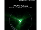 Smartwatch - Huawei Watch GT5 Pro 46mm, Llamadas BT, Respuesta con Teclado, 14 días batería, Compatible iOS/Android, Correa Fluoroelastómero Negro
