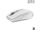 Ratón inalámbrico - Logitech MX Anywhere 3S para Mac, Bluetooth, 8000 DPI, Multidispositivo, Carga rápida, Botones personalizables, Blanco