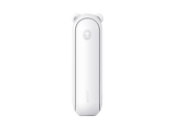 Ventilador portátil - Jisulife Life8 Plus, 10W, 4500 mAh, 3 Velocidades, Hasta 46h Autonomía, Blanco