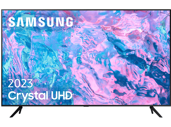 TV LED 85" - Samsung TU85CU7175UXXC, UHD 4K, Smart TV, PurColor, Object Tracking Sound Lite, Adaptive Sound, Motion Xcelerator, Negro