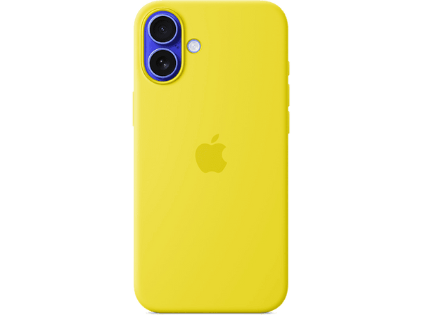 Apple Funda de silicona con MagSafe para iPhone 16 Plus, Amarillo carambola